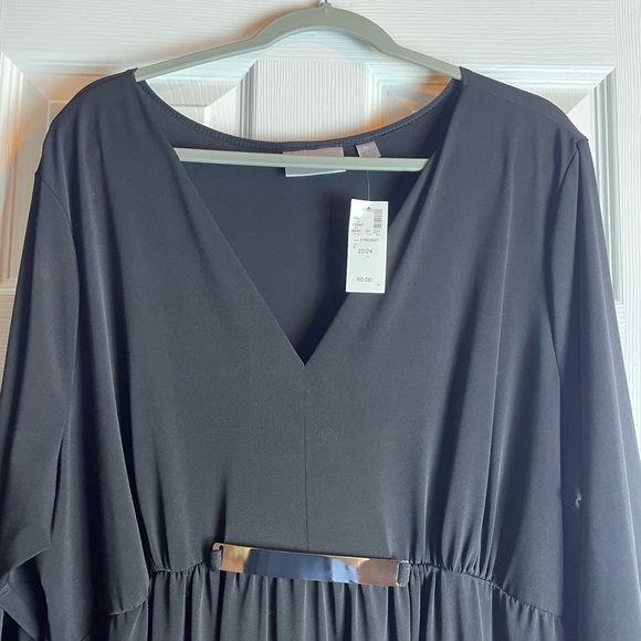 NWT AVENUE JERSEY KNIT FORMAL DRESS SIZE 22/24 - Picture 10 of 11